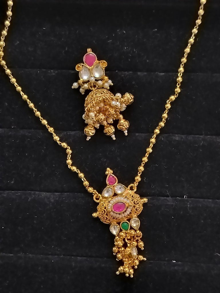 [KUNHEAV89] Kundan set vaci 9 cno