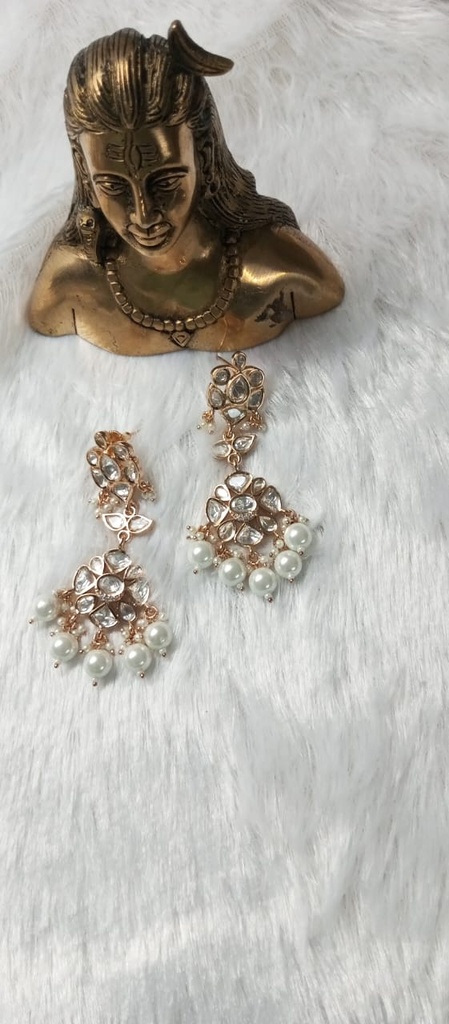 Kundan earrings ak 11 cno