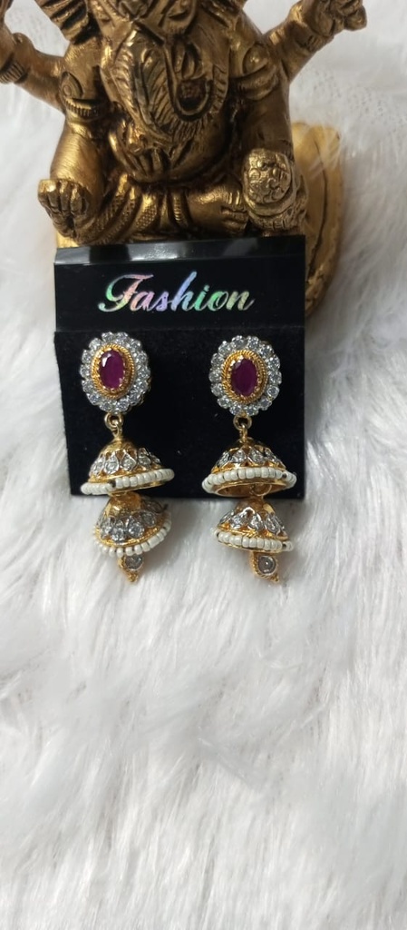 Bengali settings earrings ju 11 cno