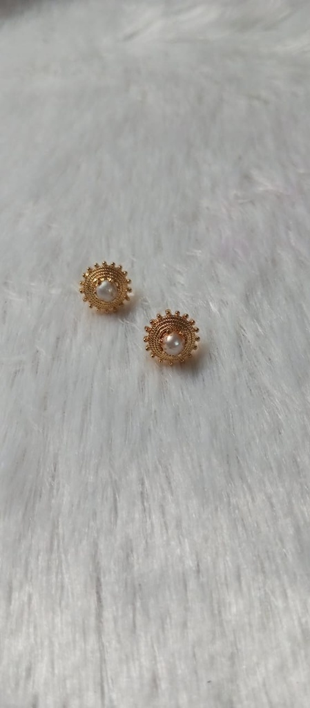 [STUDS1] Pearl stud ju 35 cno