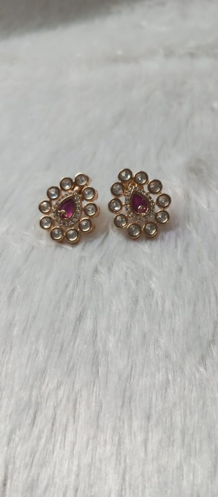 [STUDS11] Tyani kundan stud aanvi 7 cno