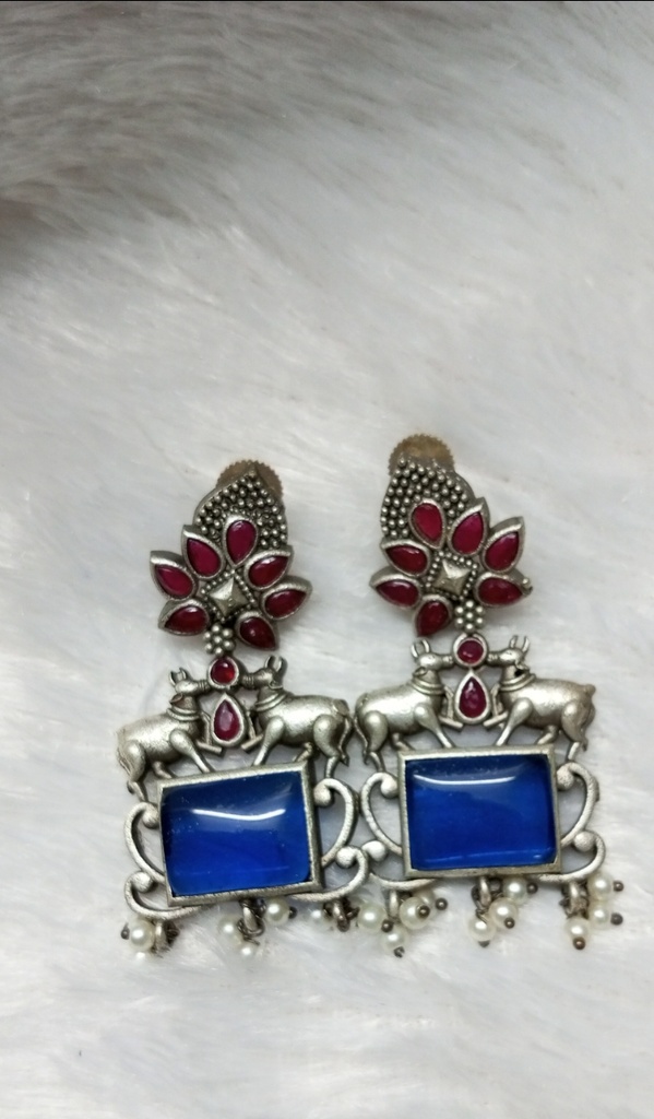 [SILVERREPL20] Silver replica earrings se 25 cno