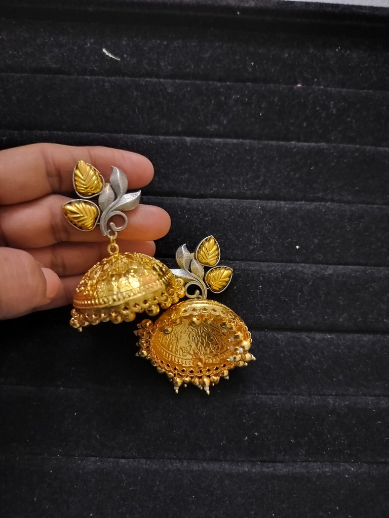 Silver replica earrings rr 28 cno