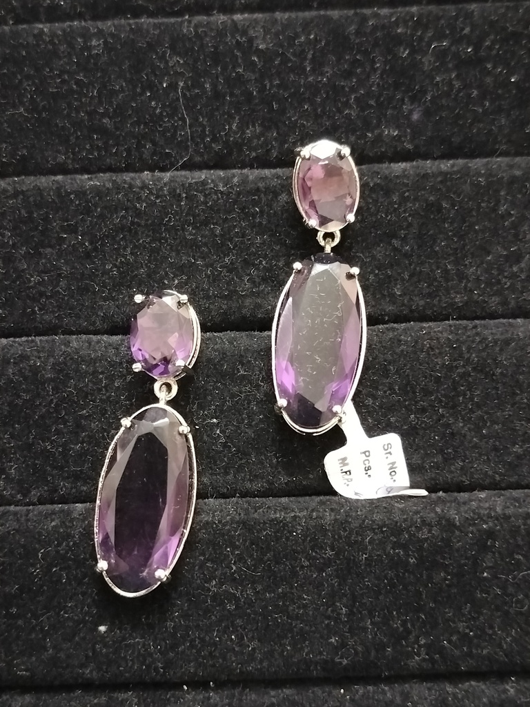 Doublet stone earrings ju 4 cno