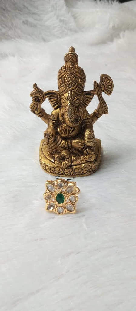 Kundan ring 56 kelta cno