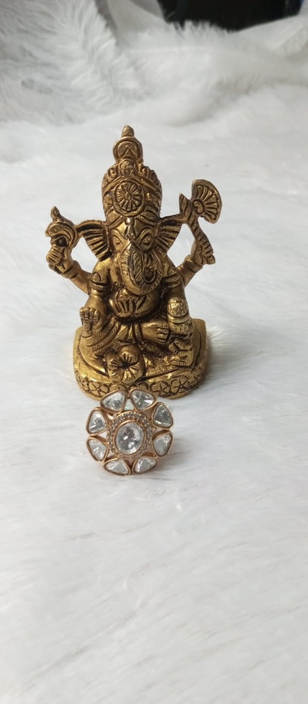 [RINGNATH34] Premium mozonite ring gni 6 cno