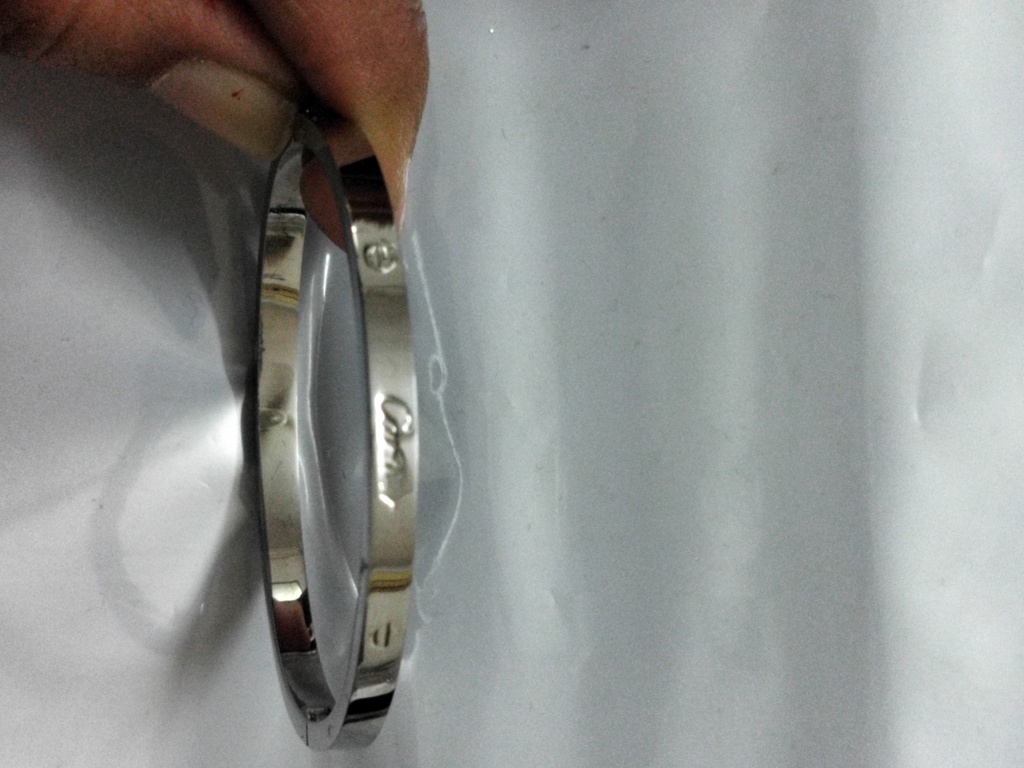 [ANT63] Kelta 10 cno anti tournish bracelet  silver 2/2