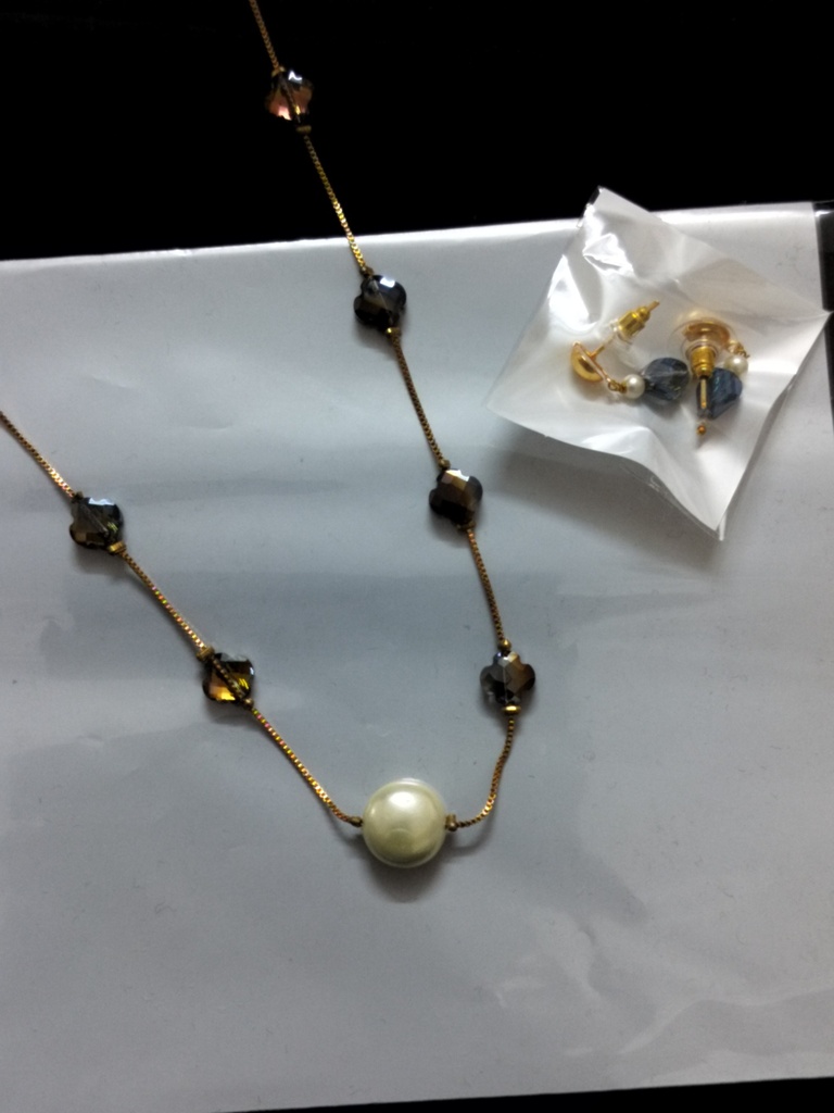 Ju 25 cno pendant set