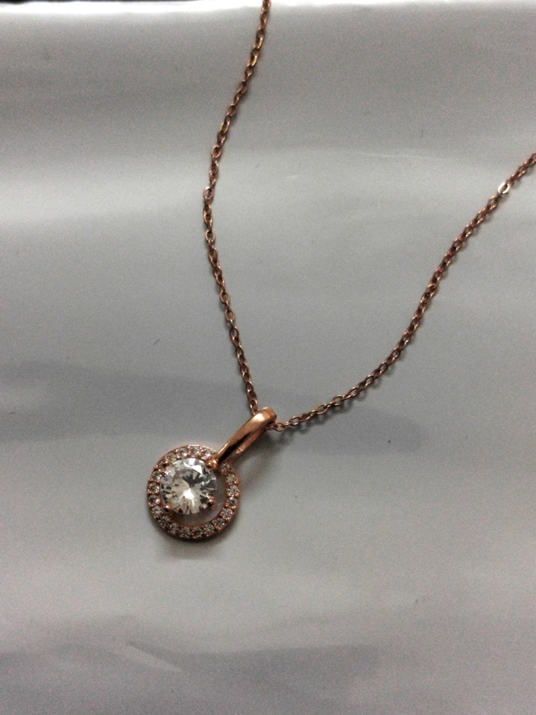 Ju 10 cno rose gold polish chain