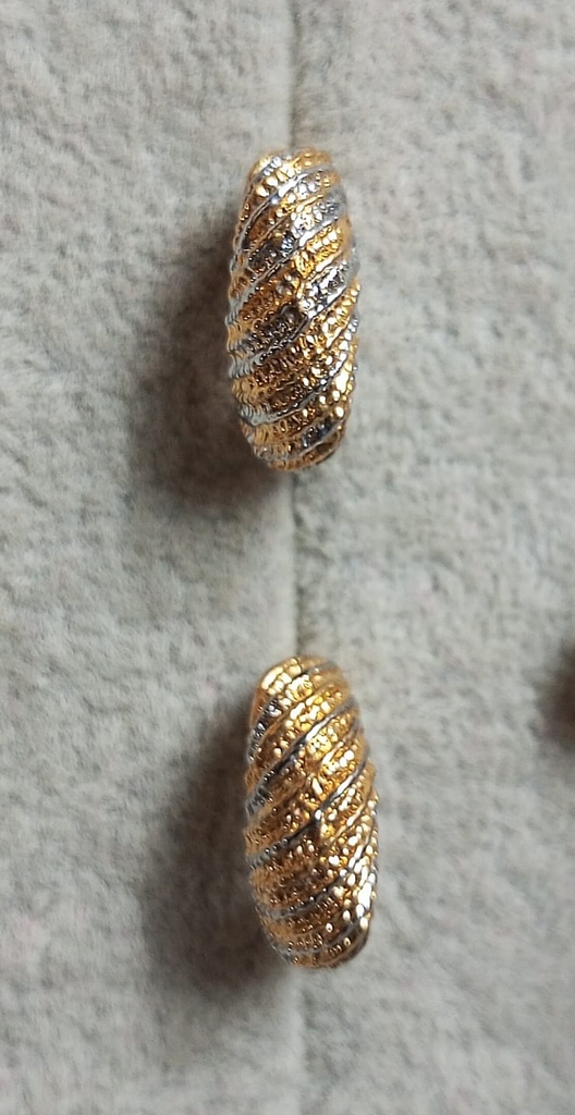 [BALI4] Ganga jamuna polish bali earrings ju 3 cno