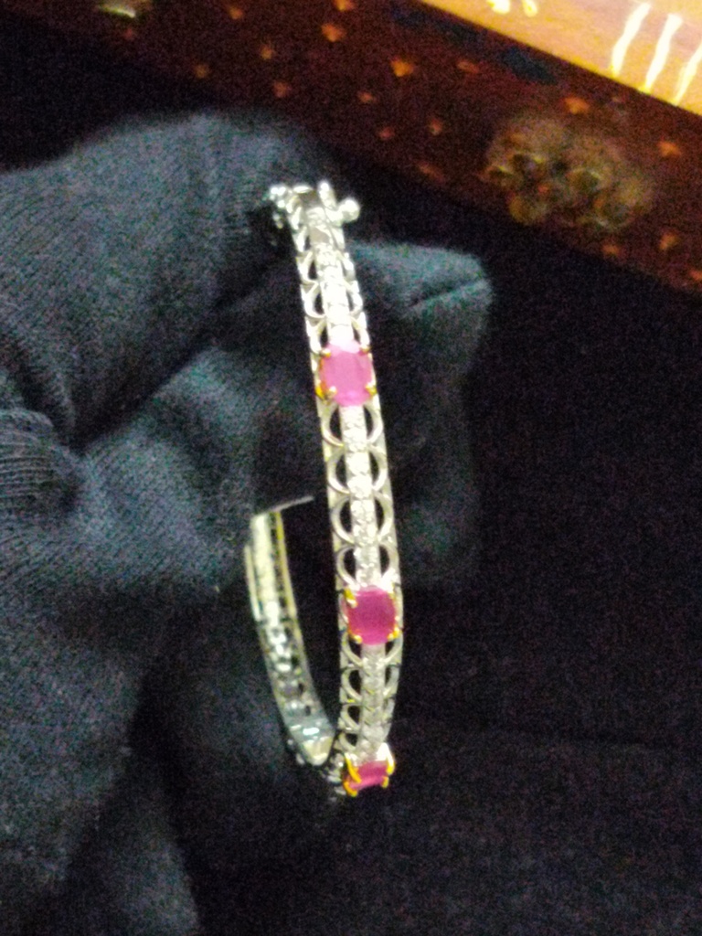 [BRAC164] Bengali settings bracelet ankta 8