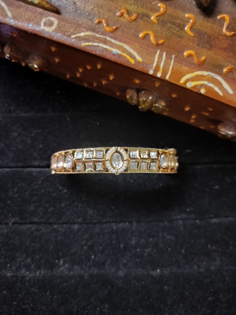 [BRAC125] Tyani kundan bracelet kelta 8