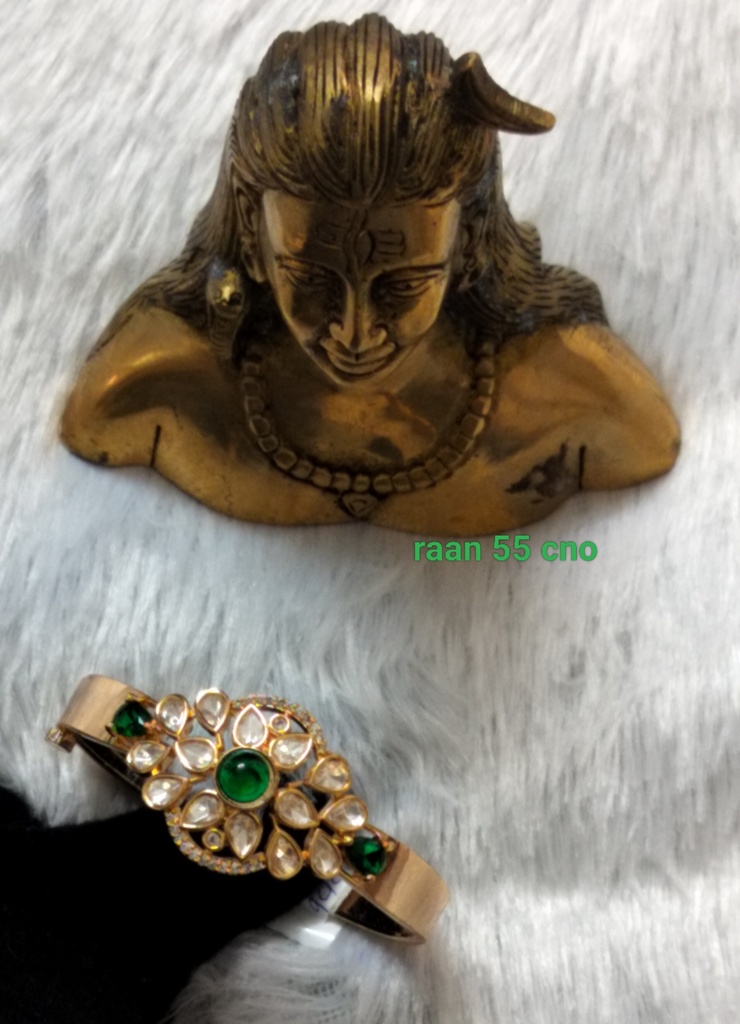 [BRAC144] Raan 55 cno kundan bracelet