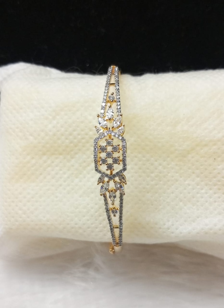 [BRAC179] Gni 4 cno ad bracelet in g.po 7