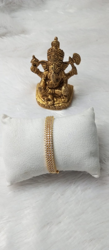 [BRAC25] Gold polish ad bracelet kelta 23