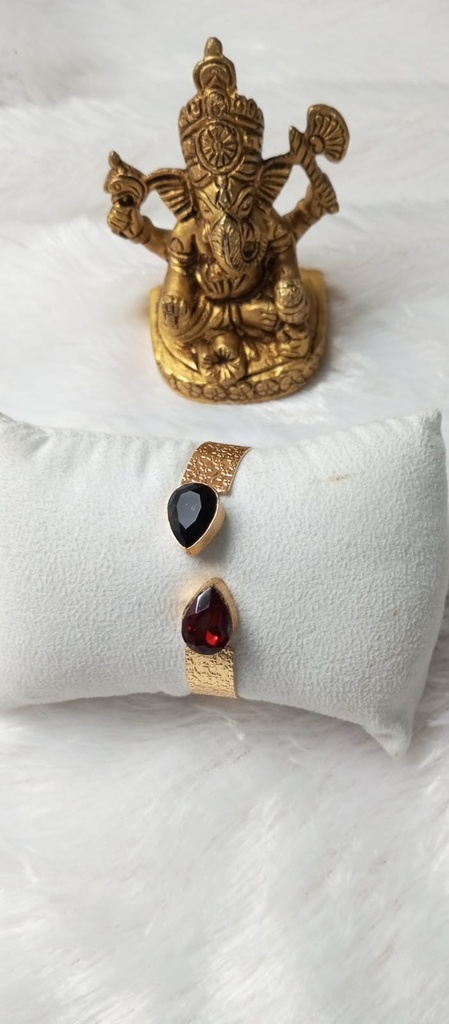 [BRAC51] Doublet brass bracelet  nikal 35