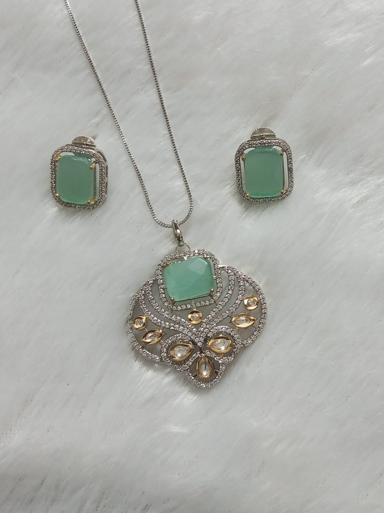 [DELPEN53] Amrapali pendant set rr5